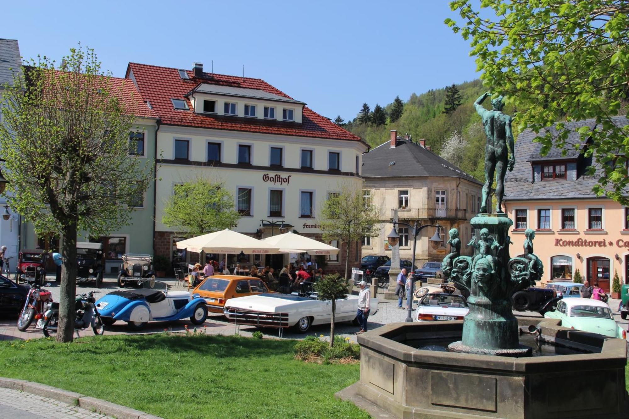 Gasthof Hillig Bad Gottleuba-Berggiesshuebel Bagian luar foto